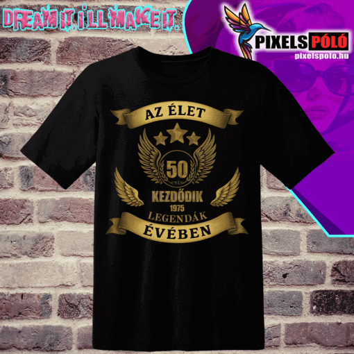Az élet (gold,wings)(Általatok kért évszámmal készítjük)