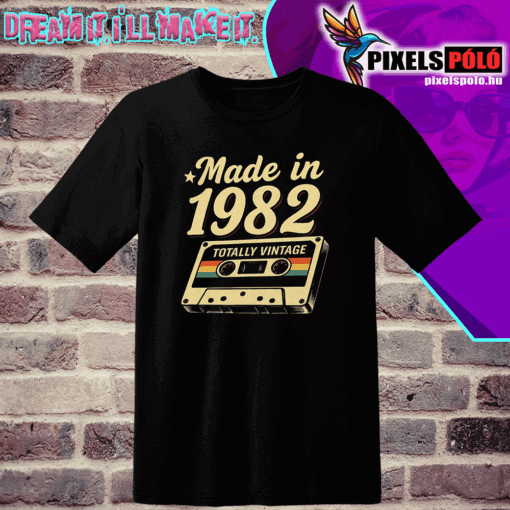 Totally vintage made in (Általatok kért évszámmal készítjük)
