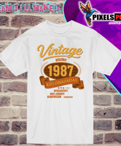 Vintage készült 1987 külön kiadás .(Általatok kért évszámmal készítjük)