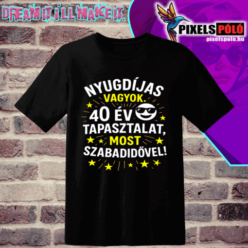 Nyugdíjas vagyok 40 év tapasztalat most szabadidővel