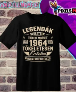 Legendák születtek általatok kért évszámmal kérhető árnyékolás nélküli változat
