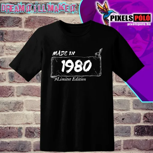 made in (általatok kért évszámmal ) limited edition