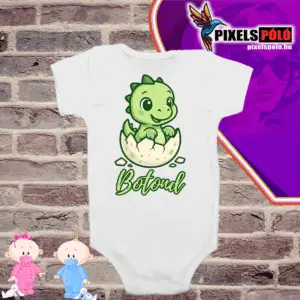 Általatok kért névvel Baby dinó kisfiú