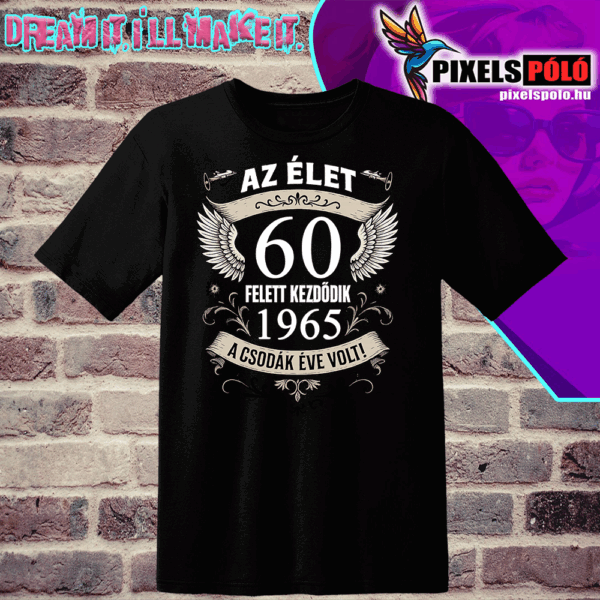 Az élet 60 felett kezdődik 1965 a csodák éve volt fehér