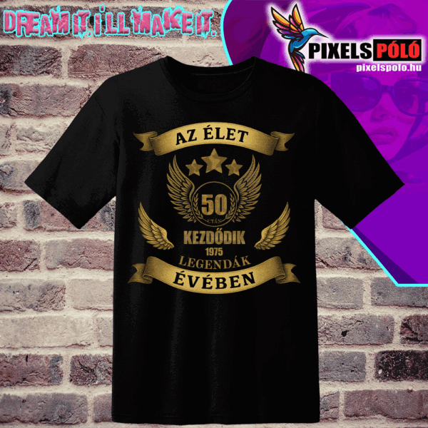 Az élet (gold,wings)(Általatok kért évszámmal készítjük)