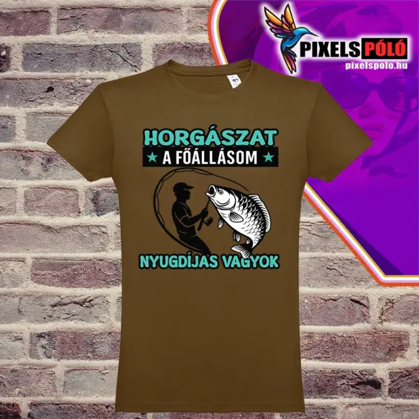 Horgászat a főállásom nyugdíjas vagyok