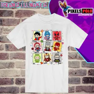 Labubu Superhero group