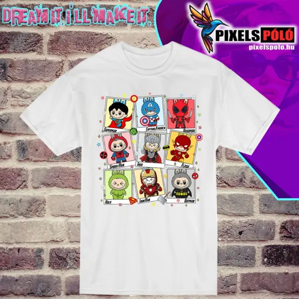 Labubu Superhero group