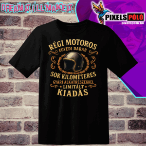 Régi motoros egyedi darab