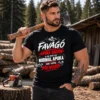 Favágó apuka vagyok – vicces favágó apuka póló