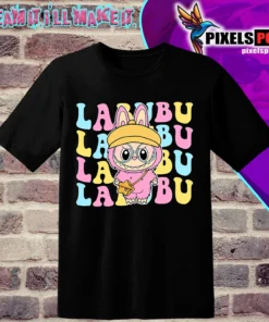 Labubu Star póló – Labubu csillaggal és feliratokkal