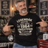 Legendák születtek egyedi évszámos férfi születésnapi póló