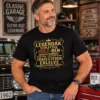 Legendák születtek születési évszámos férfi póló modellen