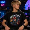 Mingyá gamer póló színes anime stílusú játékos grafikával