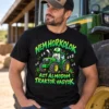 Nem horkolok, azt álmodom traktor vagyok feliratú vicces traktoros pólógrafika