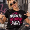 Nőjön be az orrod luka feliratú graffiti streetwear póló
