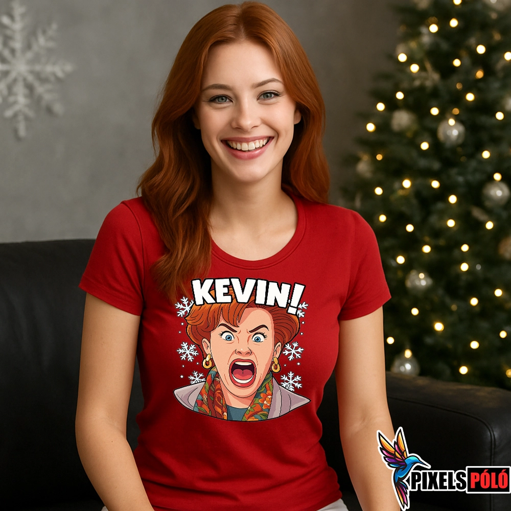 <p>Ne hagyd ki a legendás „KEVIN” pillanatot idéző karácsonyi pólót! <a href="https://pixelspolo.hu/termekkategoria/polok/unnep/" target="_blank">Karácsonyi pólók</a> kategóriánkban megtalálod ezt és más vicces egyedi pólókat, <strong>egyedi pólónyomtatás</strong> lehetőséggel. Tökéletes ajándék a családnak vagy barátoknak!</p>
