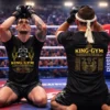 Egyedi Muay Thai thai box póló fekete alapon – KING-GYM design