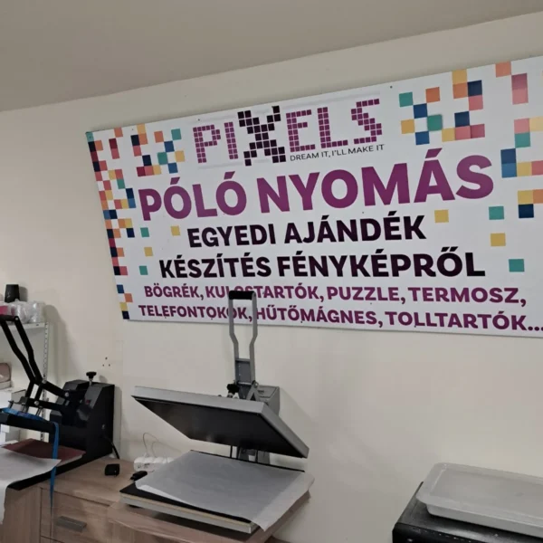 Hőprések a Pixelspóló saját műhelyében